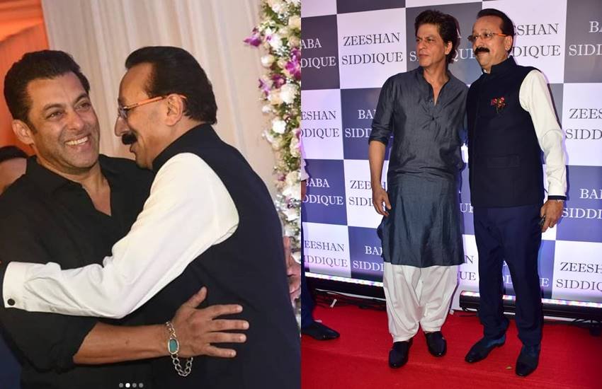 Salman khan, SRK, Katrina Kaif, shah rukh khan, srk salman, mouni roy, Urmila Matondkar, Baba Siddique Iftar party, urmila, shahrukh"