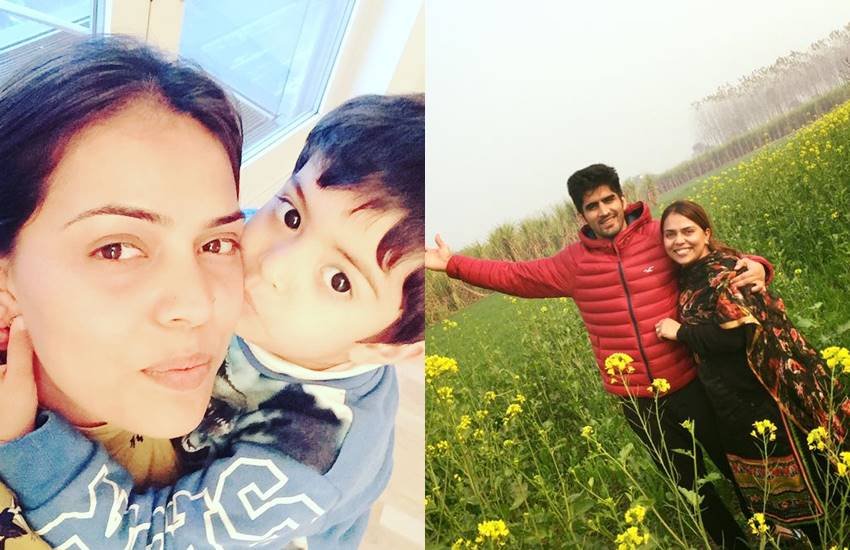 Vijender Singh, wife, Archana, father, in-law, Surender, Singh, wedding, , party, parties, celeb, celebrity, sports, boxer, india, indian boxer, vijender boxer, vijender, boxer Vijender Singh love mariage