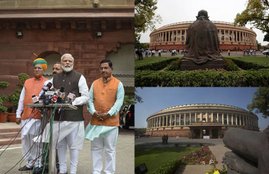 Parliament session 2019, PM Modi, General elections 2019,2019 general elections,Lok Sabha elections 2019,Lok Sabha polls,Lok Sabha elections,Lok Sabha poll campaign,Lok Sabha polls 2019,Congress,BJP,Samajwadi Party,Akhilesh Yadav,Priyanka Gandhi Vadra,Madhya Pradesh,Deepa Malik,Sukh Ram,Karti Chidambaram,Sivaganga, election 2019, paresh rawal, BC khanduri, LK Advani, shahnawaz hussain, sushma swaraj