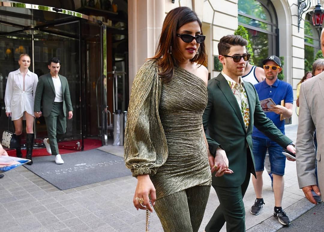 Entertainment News,Bollywood News,Hindi Movies News,wedding,Sucker,Sophie Turner,Priyanka Chopra,PeeCee,Paris,nick jonas,Joe Jonas,fashion,dinner