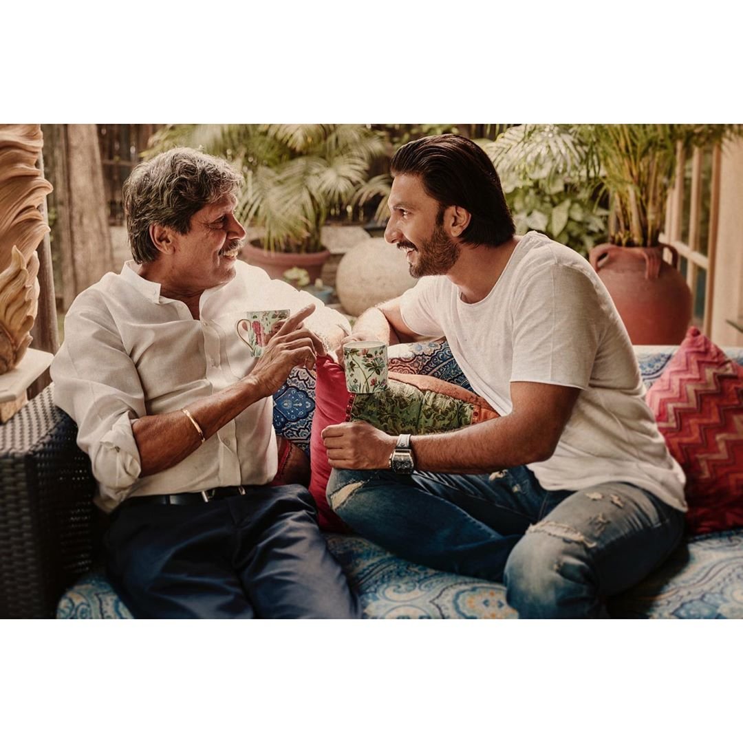 Ranveer Singh, Sachin Tendulkar, Sunil Gavaskar, Shane Warne, 83, 83 Film
