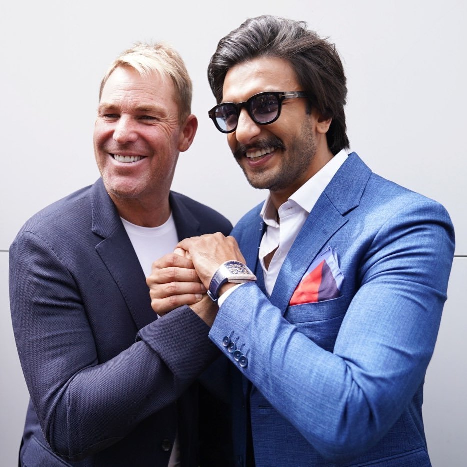 Ranveer Singh, Sachin Tendulkar, Sunil Gavaskar, Shane Warne, 83, 83 Film