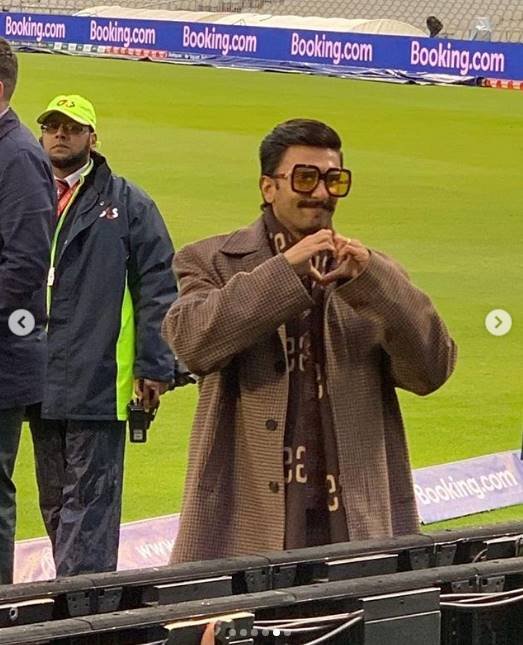 '83 movie, Deepika Padukone, icc world cup 2019, India vs Pakistan, india vs pakistan cricket match world cup 2019, Kabir Khan, Kapil Dev Biopic, manchester, old trafford cricket ground, old Trafford india pakistan, Ranveer Singh, Ranveer Singh Films, sunil gavaskar, virender sehwag