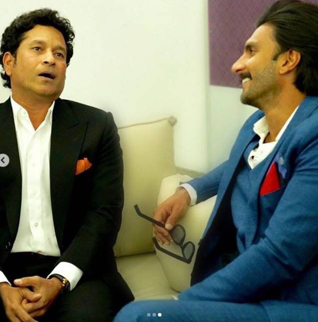 Ranveer Singh, Sachin Tendulkar, Sunil Gavaskar, Shane Warne, 83, 83 Film