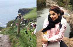 आयरलैंड के मोहेर में Shikha Singh ने बांधा ‘कुमकुम भाग्य बैंड’, सोशल मीडिया पर शेयर की तस्वीरें