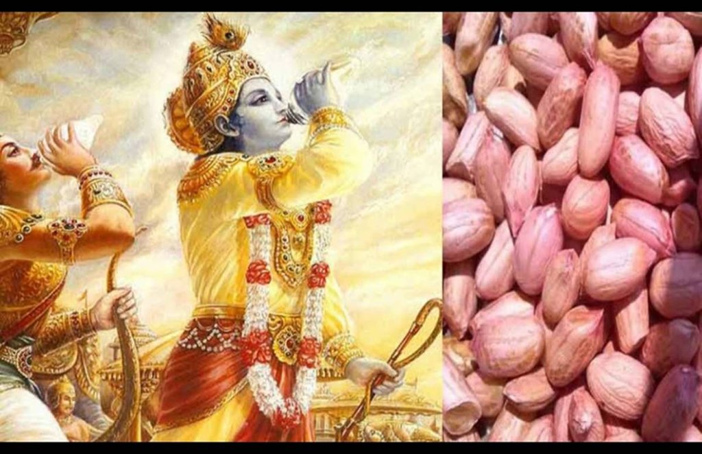 Sri Krishna, Krishna, Sri Krishna eat peanut in Mahabharata, Mahabharata war, war of Mahabharata, war of mahabharata and arjun, mahabharata quotes, who wrote mahabharata, mahabharata quotes by krishna, religion news