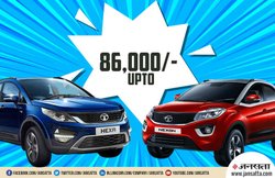 Tata Nexon से लेकर Hexa तक, मिल रहा है 86,000 रुपये का डिस्काउंट और सोने का सिक्का! जानिए क्या है ऑफर