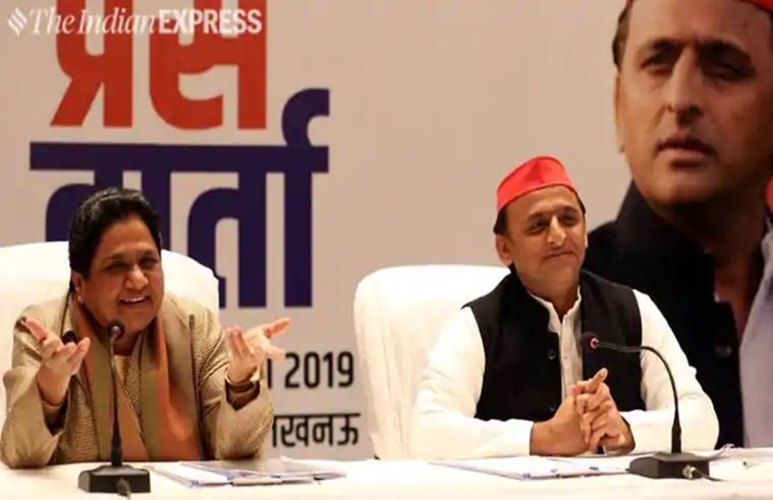 अखिलेश यादव और मायावती (फोटो सोर्स: इंडियन एक्सप्रेस)