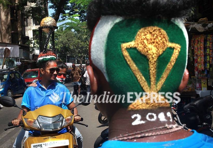 cricket world cup, world cup hairstyles, hairstyles, hair, hair cricket, fan craze, fan hairstyles cricket, fan world cup 2019, indian cricket fans