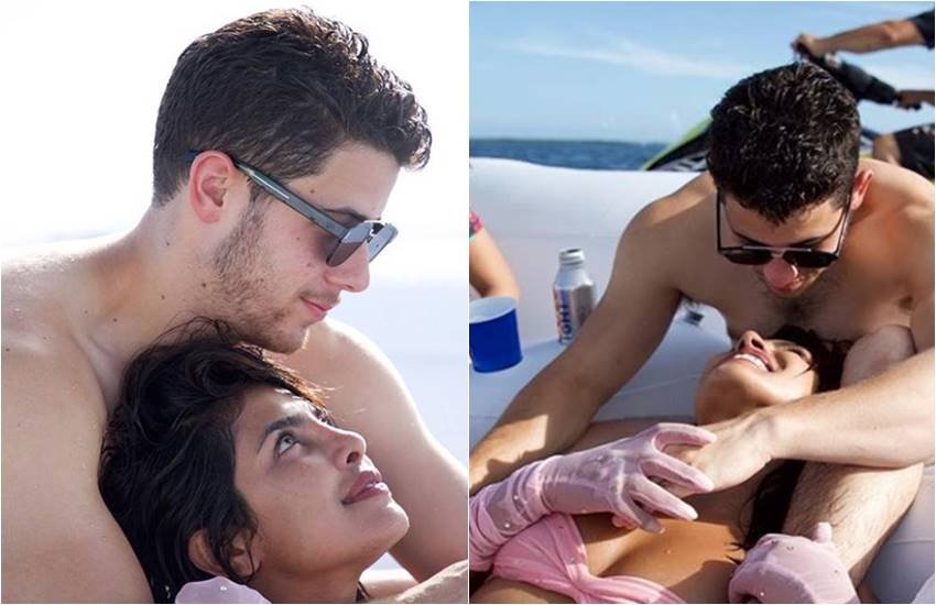 Priyanka Chopra, Priyanka Chopra and Nick Jonas Pictures from the beach, Nick and Priyanka enjoying sun bath, super cool pictures of Priyanka chopra and Nick Jonas, entertainment news, Bollywood news, Television news