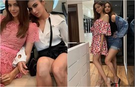 Mouni Roy, Mouni Roy with Aamna Sharif, Aamna Sharif, Kahin to hoga actress Aamna Sharif, Aamna Sharif, television news of Aamna Sharif, Aamna Sharif Shared picture with Mouni Roy, Mouni Roy hot Pictures, Aamna Sharif best Buddies Mouni Roy, actress Aamna Sharif Pictures, Mouni Roy Pictures, entertainment news bollywood news, television news, entertainment news