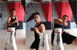 Akshay Kumar, Akshay Kumar runs Bottle Cap Challenge, Akshay Kumar runs Bottle Cap Challenge for youth, Akshay Kumar offer in social media, look at amazing fighting turn move of Suryavanshi Star, Suryavanshi Star Akshay Kumar, Akshay Kumar Video Viral In Social Media, entertainment news, bollywood news, television news