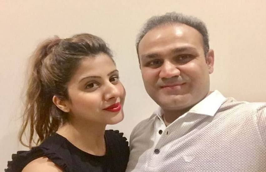 आरती सहवाग ने अपने बिजनस पार्टनर पर धोखाधड़ी का आरोप लगाया है। (फोटो क्रेडिट/ आरती सहवाग ट्विटर हैंडल)
