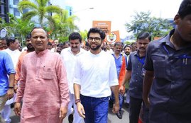 Aditya Thackeray, Shiv Sena, jalgaon, Jan Ashirwad yatra, bjp, congress, uddhav Thackeray, maharashtra assembly election, shiv sena mla, bjp mla