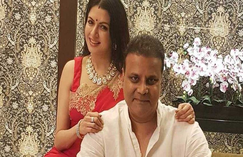 Bhagyashree with husband Himalaya Dasani