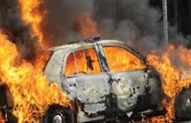 CAR FIRE