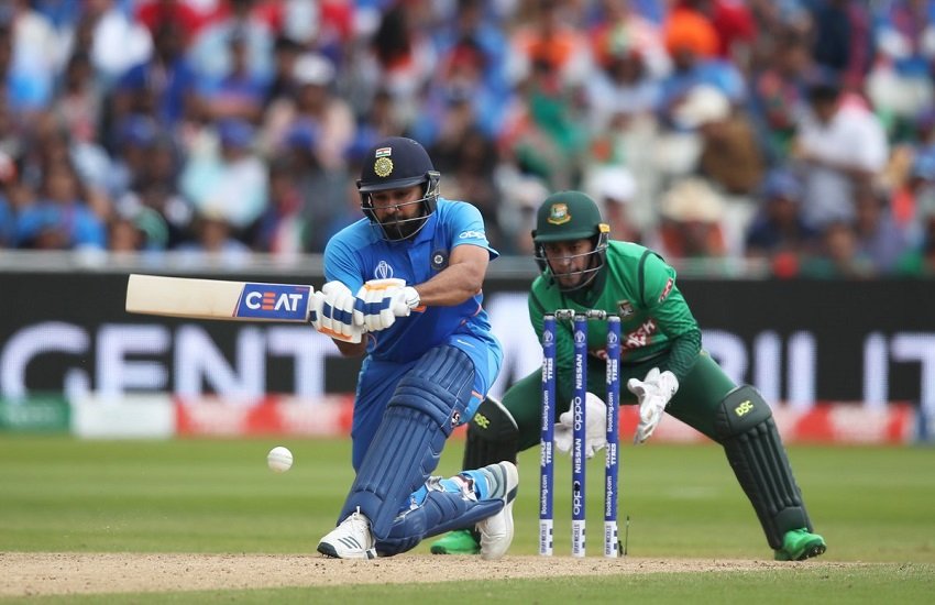रोहित शर्मा ने जड़ा कमाल शतक (फोटो सोर्स-bcci twitter)