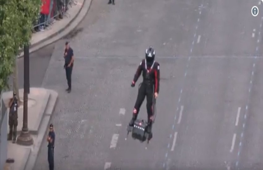 Flying soldier
