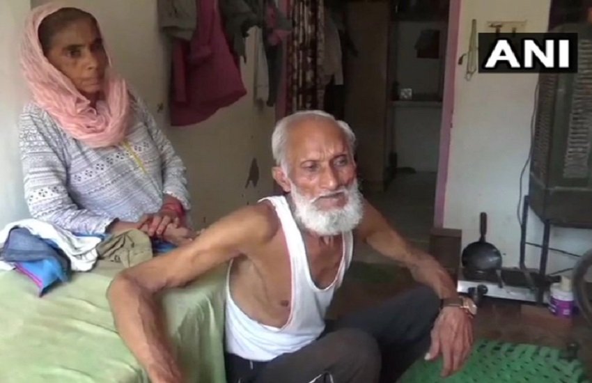 128 करोड़ का बिजली बिल पाने वाले शमीम और उनकी पत्नी (फोटो- एएनआई)