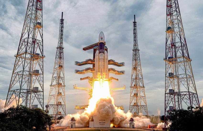 22 जुलाई, 2019 को श्रीहरिकोटा अंतरिक्ष केंद्र से चंद्रयान-2 का प्रक्षेपण किया गया था। (फाइल फोटोः पीटीआई)