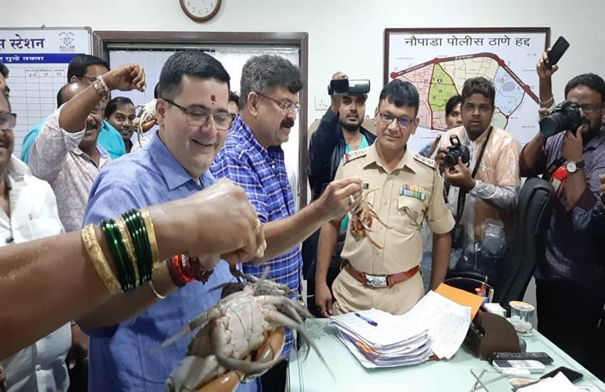 NCP, Jitendra Awhad, mumbai rain, dam destruction, Tanji Sawant, congess, shiv sena, bjp, cm fadnavis