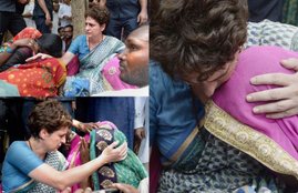 Priyanka Gandhi Sonbhadra Visit LIVE, Priyanka Gandhi Sonbhadra Visit LIVE news, Bahujan samaj party, BJP, congress, Derek O'Brien, Dinesh Sharma, Jyotiraditya Scindia, Mayawati, Priyanka Gandhi, Rahul Gandhi, randeep surjewala, Sonbhadra, tmc, trinamool congress, uttar pradesh, Yogi Adityanath, google news, india news