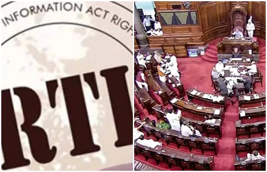 आरटीआई संसोधन बिल 2019 राज्यसभा में पास हो गया।