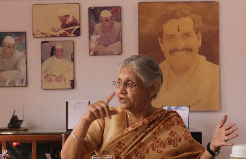 शीला दीक्षित तीन बार दिल्ली की मुख्यमंत्री रही थीं। (एक्सप्रेस आर्काइव फोटोः ताशी तोबग्याल)