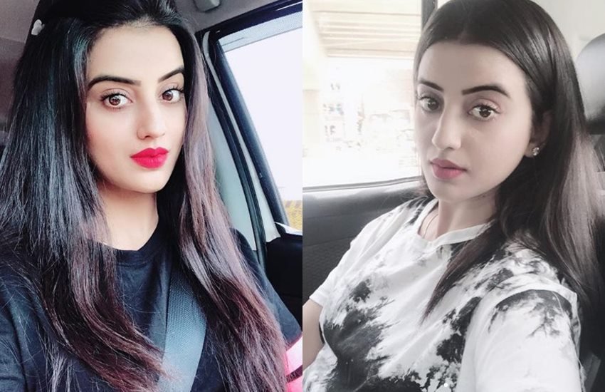 भोजपुरी एक्ट्रेस अक्षरा सिंह। फोटो सोर्स-सोशल मीडिया