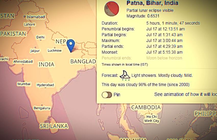 Chandra Grahan 16 July 2019 Today Sutak Date and Time, Timings in India, Lunar Eclipse July 2019 Sutak Time