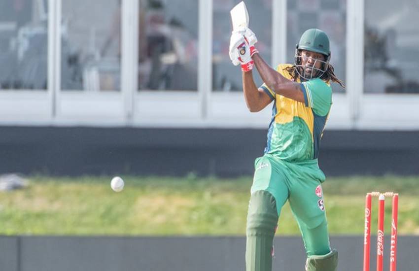 क्रिस गेल। (फोटो सोर्स- @
Global T20 Canada)