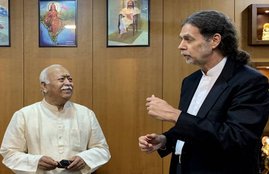 German Ambassador, Walter Lindner, India, RSS Sarsanghchalak, RSS Headquarter, Nagpur, metro project, Indian Mosaic, Mohan Bhagwat, india news, Hindi news, news in Hindi, latest news, today news in Hindi