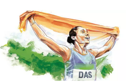 11 दिन में 3 गोल्ड जीतने वाली हिमा दास की कॉरपोरेट घरानों से असम को बचाने की अपील, अपनी आधी सैलरी भी दान की