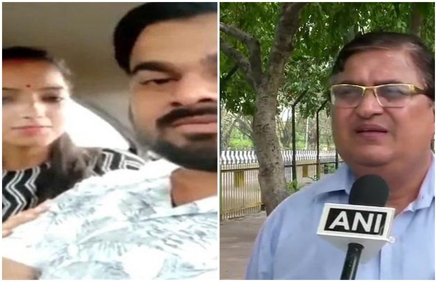 बरेली जिले के बिठारी चैनपुर से विधायक राजेश मिश्र की बेटी ने दलित युवक से शादी की है।(फोटो-सोशल मीडिया)