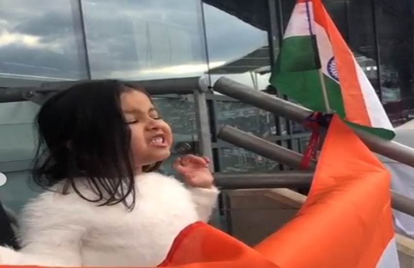 Zeeva Dhoni, Mahendra Singh Dhoni, Team India, Video