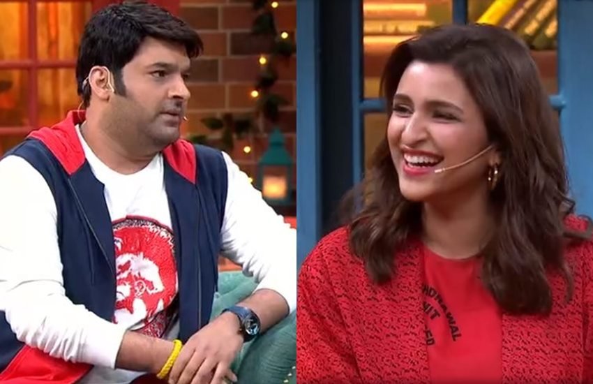 The Kapil Sharma Show: शो में परिणीति और सिद्धार्थ अपनी फिल्म जबरिया जोड़ी का प्रमोशन करने पहुंचे थे। The Kapil Sharma Show: शो में परिणीति और सिद्धार्थ अपनी फिल्म जबरिया जोड़ी का प्रमोशन करने पहुंचे थे।