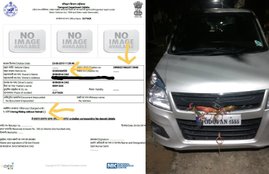 Maruti WagonR, Law Student Shradha Das, Cuttack Odisha RTO, E-Challan for not wearing helmet, fined for not wearing helmet, fined for seat belt