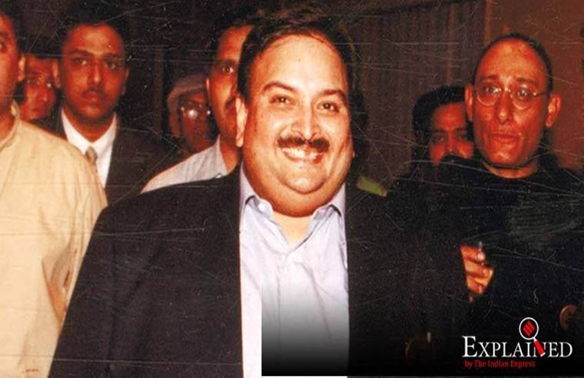 केन्द्र ने अरबों रूपए के पंजाब नेशनल बैंक घोटाला में आरोपी भगोड़े मेहुल चोकसी 