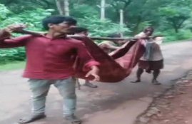 Odisha, Gunupur, Kalahandi, hearse van, dead body, medical officer, Thuamul Rampur govt hospital, india news, Hindi news, news in Hindi, latest news, today news in Hindi