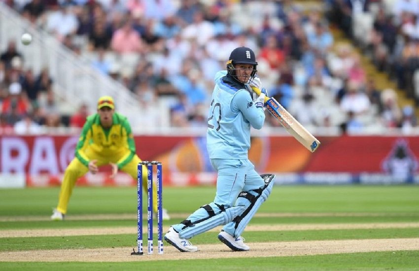 World cup 2019:ऑस्ट्रेलिया को हरा इंग्लैंड फाइनल में। (twitter/icc) 