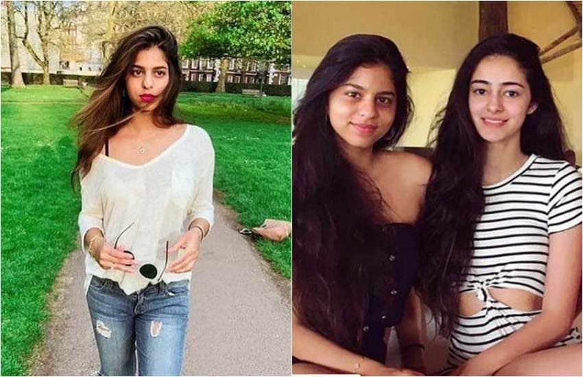 Suhana Khan, shahrukh khan, Suhana Khan Shahrukh Khan, Suhana Khan Bollywood debut, Ananya Panday and Suhana Khan