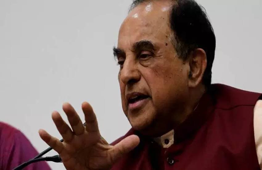 बीजेपी के सांसद सुब्रमण्यम स्वामी 