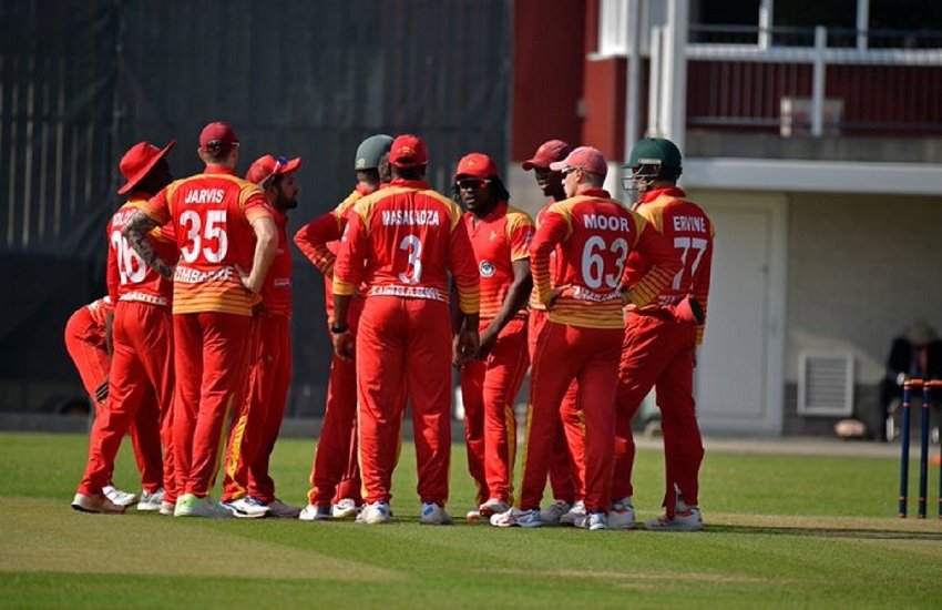 टी20 वर्ल्डकप नहीं खेल पाएगा जिम्बाब्वे, संविधान के उल्लंघन के बाद ICC ने लगाया बैन। (Source: Twitter/@ZimCricketv)