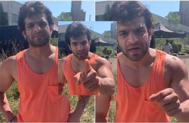Khatron Ke Khiladi, Khatron Ke Khiladi 10, Karan Patel in Khatron Ke Khiladi 10, Karan Patel In Aggressive Mood, Karan Patel Latest Post, Karan Patel Blast On A man, Khatron Ke Khiladi Actor Blast On A Man, Man Hurt and Kill A dog Karan Patel Blast, entertainment news, Bollywood news, Television news, Entertainment News