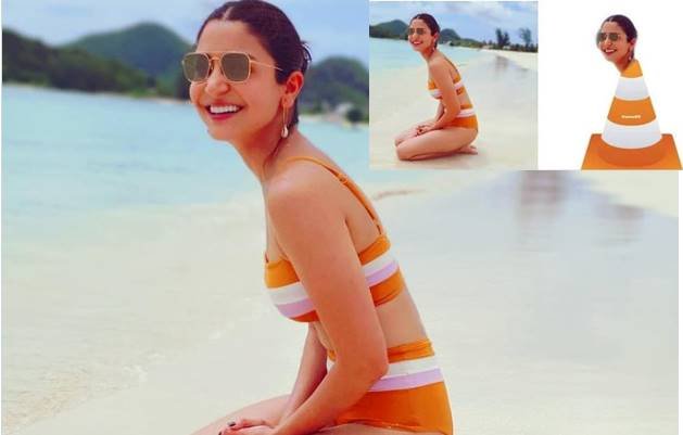 Anushka Sharma, Anushka Sharma New Picture, Anushka Sharma Latest Picture, Anushka HD Pictures, Anushka Sharma New Photo, Anushka Sharma Trolled In Social Media, Anmushka Sharma in orange Swim Suit, Anushka ShARMA on Twitter, Social media Users React on Anushka Sharma Picture, people Trolled Actress Anushka Sharma, Funny Memes on anushka sharma, entertainment news, Bollywood news, Television news, entertainment news