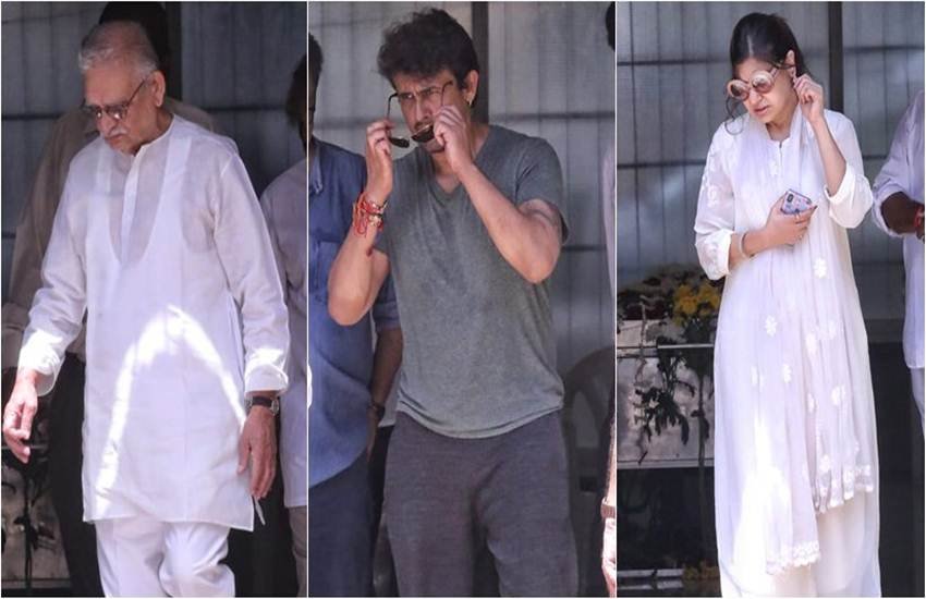 अपने जमाने के मशहूर संगीतकार पद्मभूषण खय्याम का सोमवार को कार्डियक अरेस्ट के चलते निधन हो गया। खय्याम 92 साल के थे। अंतिम संस्कार से पहले तमाम फिल्म सेलिब्रिटीज उन्हें श्रद्धांजलि देने उनके आवास पर पहुंचे। खय्याम को अंतिम सलामी देने वालों में पूनम ढिल्लन, गुलजार, विशाल भारद्वाज और सोनू निगम जैसी शख्सियतें शामिल रहे।