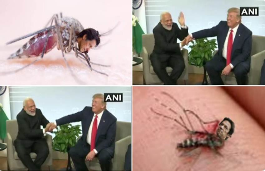 ट्रंप और पीएम मोदी की मुलाकात के बाद से ही सोशल मीडिया पर पाकिस्तान का मजाक उड़ना शुरू हो गया।