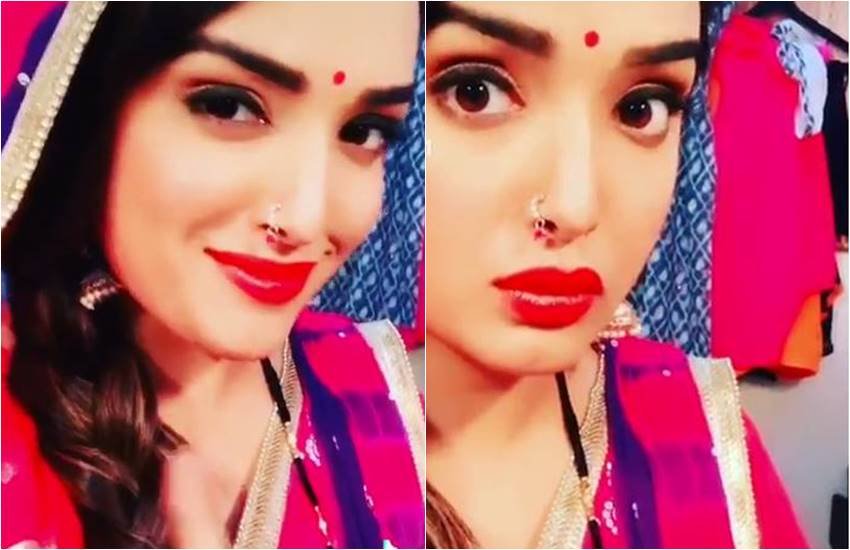 ‘लल्लू की लैला’ बनीं Amrapali Dubey, भोजपुरी गाने पर देखें एक्ट्रेस का जबरदस्त Tik Tok वीडियो