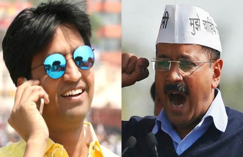 कुमार विश्वास ने बिना नाम लिए अरविंद केजरीवाल पर तंज कसा है।