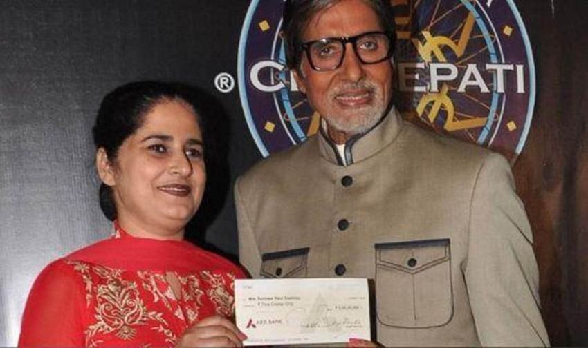 KBC 6 में पंजाब की सुनमीत कौर ने करोड़ रुपए जीते। वह इस इनाम राशि से फैशन डिजायनिंग में अपना करियर बनाना चाहती थीं।